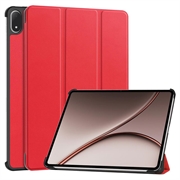 Husă Smart Folio OnePlus Pad 4/Oppo Pad 5 Pro Tri-Fold - roșu