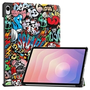 Husă Smart Folio Samsung Galaxy Tab S11 Tri-Fold - Graffiti