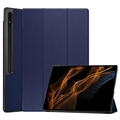 Husă Folio Smart Samsung Galaxy Tab S9 Ultra - Tri-Fold - Albastru