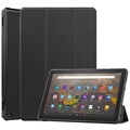 Husă Folio Smart Tri-Fold Amazon Fire HD 10 (2021) - Negru