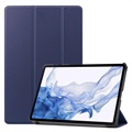 Husă Folio Smart Tri-Fold Samsung Galaxy Tab S8 - Albastru Închis