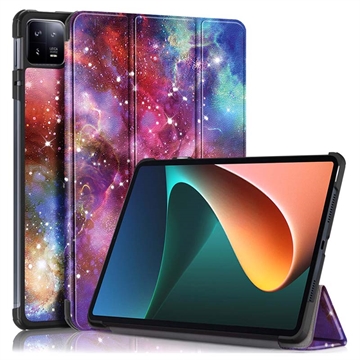 Husă Folio Smart Xiaomi Pad 6/Pad 6 Pro - Tri-Fold - Galaxie