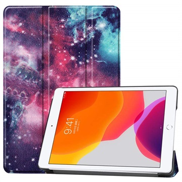 Husă Smart Folio pentru iPad 10.2 2019/2020/2021 din seria Tri-Fold - Galaxy