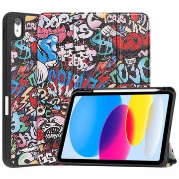 Husă Folio Smart iPad (2022) - Tri-Fold - Graffiti