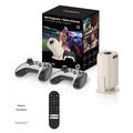 Proiector inteligent și consolă de jocuri retro 2-în-1 U5 - Android 14, Wi-Fi 6, decodare 8K