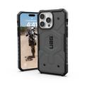 Husă Hibrid iPhone 15 Pro Max - UAG Pathfinder MagSafe - Argintiu