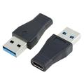USB 3.1 Type-C femelă la USB-A 3.0 mascul OTG adaptor