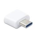 Adaptor USB-C OTG - USB-C Masculin / USB-A 3.0 Feminin - Alb