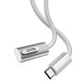 Cablu țesut USB-C la Magsafe 2 PD pentru încărcare rapidă - 100W - 1.8m
