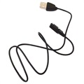 Cablu de Încărcare Magnetic USB pentru Smartwatch K12 - 0.6m - Negru