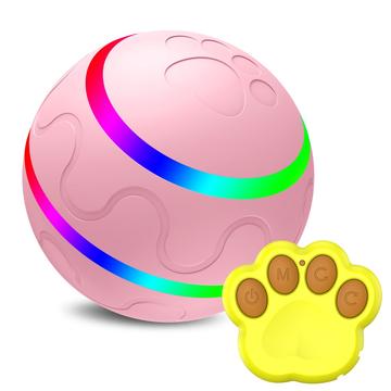 Jucărie pentru animale de companie cu LED reîncărcabilă prin USB, care se joacă singură, cu telecomandă