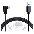 Cablu USB Tip-C Legătură PC VR High Speed - Oculus Quest, Quest 2, Quest 3 - 5m