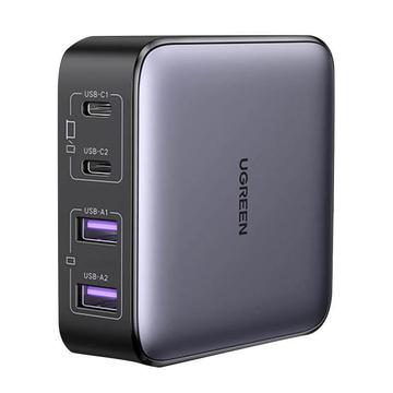 Încărcător de birou cu 4 porturi Ugreen Nexode 65W - 65W - Negru