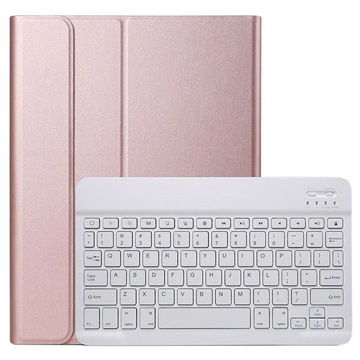 Husă cu tastatură Bluetooth ultra-subțire pentru iPad Pro 11 2022/2021/2020/2018 - Aur roz
