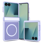 Husă MagSafe Samsung Galaxy Z Flip8 UltraGuard Matte - Violet închis
