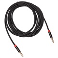 Cablu Audio Stereo AUX 3.5mm Universal - 3m - Negru