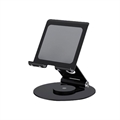 Suport multifuncțional pentru telefon de birou P57 Suport pentru tabletă din metal, pliabil, rotativ la 360°, pentru streaming live