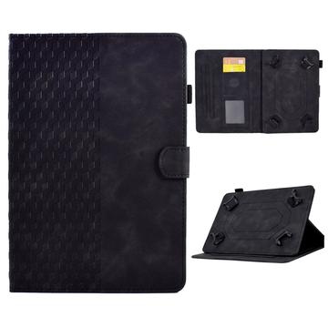 Husă universală cu model 3D Smart Tablet Folio - 10" - negru