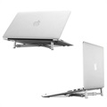 Suport Extensibil Din Aluminiu Pentru Laptop Universal - 12-17" - Argintiu