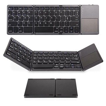 Tastatură Bluetooth Universală Cu Touchpad - Gri