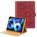 Universal Dual-Color piele Tablet caz - 11 "-12.4" - Roșu
