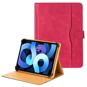 Universal Dual-Color piele Tablet caz - 11 "-12.4" - Roz Intens
