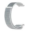 Curea universală din nailon cu velcro pentru ceasuri inteligente, 20mm - Gri