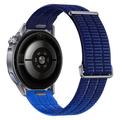 Curea de ceas universală din nailon cu sistem de prindere rapidă Magic Tape, 18mm - albastră