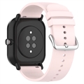 Curea Universală din Silicon pentru Smartwatch - 22mm - Roz Deschis
