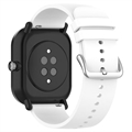 Curea Universală din Silicon pentru Smartwatch - 22mm - Alb