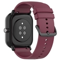 Curea Universală din Silicon pentru Smartwatch - 22mm - Roșu Vin