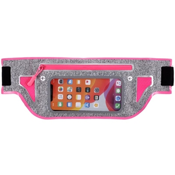 Geantă Sport Universală pentru Smartphones - 7" - Roz Intens