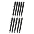 Pix stylus universal pentru iPhone, smartphone și tabletă - 20 buc. - Negru