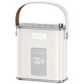 Usams US-CD196 Power Station 130W / Power Bank 80000mAh - 2xUSB-C, 3xUSB-A - Alb