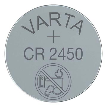 Baterie buton Varta CR2450/6450 Litiu 6450101401 - 3V