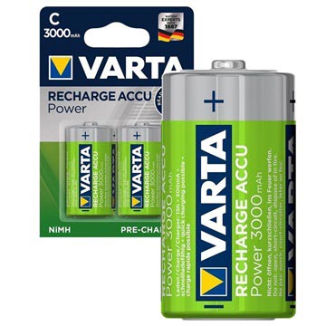 Baterii reîncărcabile Varta Power Ready2Use C/HR14 - 3000mAh - 1x2