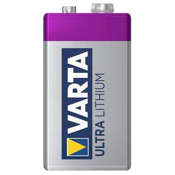 Baterie Varta Ultra Litiu 9V 06122301401
