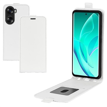 Husă Flip Vertical Honor 60 Pro - cu Slot de Card - Alb