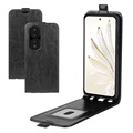 Husă Flip Vertical Honor 70 Pro - cu Slot Card - Negru