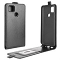 Husă Flip Vertical cu Slot de Card Xiaomi Redmi 9C, Redmi 9C NFC