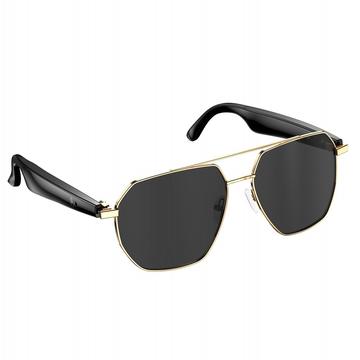 W100C Ochelari retro inteligenți cu traducere în timp real - Negru