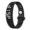 Dispozitiv inteligent de monitorizare a activității fizice W6TP cu pedometru - IP67 - Negru