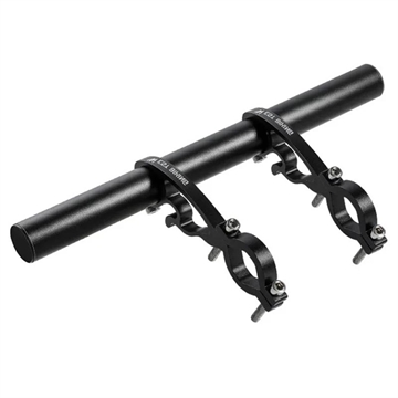 WEST BIKING Aliaj de aluminiu din aliaj de aluminiu pentru bicicletă Extender de ghidon dublu pentru bicicletă Lumina GPS Computer
