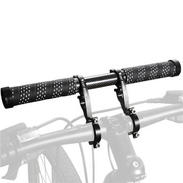 WEST BIKING Ciclism Ciclism Carbon Fiber Bicicleta Bicicleta Ghidon Extender dublu Suport de clemă pentru biciclete Lumina GPS Computer