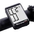 WEST BIKING MTB MTB Road Bike Computer Ecran Backlight Waterproof Wireless Multi-funcție fără fir de ciclism Speedometru - Negru