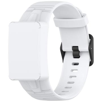 Curea WHOOP 4.0 din silicon cu carcasă integrată - alb