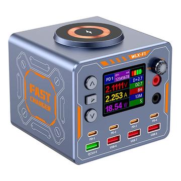 Stație de încărcare rapidă wireless cu 8 porturi WLX-F1 - 140W