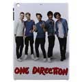 Husă rigidă pentru iPad Air WOS - One Direction - Albă