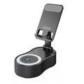 WYS-2303BT Suport pentru telefon 3 în 1 cu difuzor Bluetooth și Power Bank - Negru