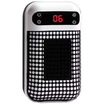 Mini ventilator de încălzire montat pe perete - 500W - alb